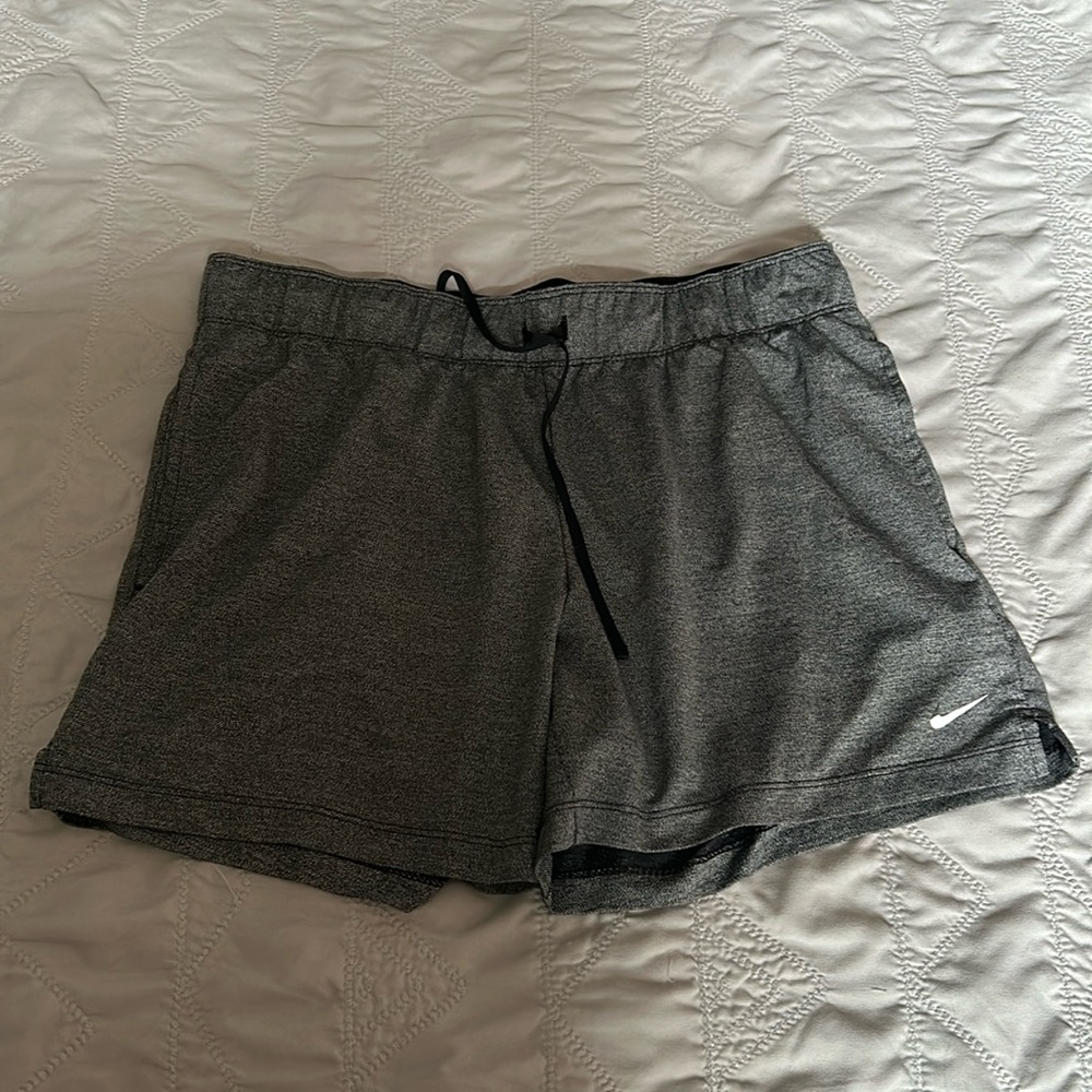 Grey Nike Shorts with Pockets